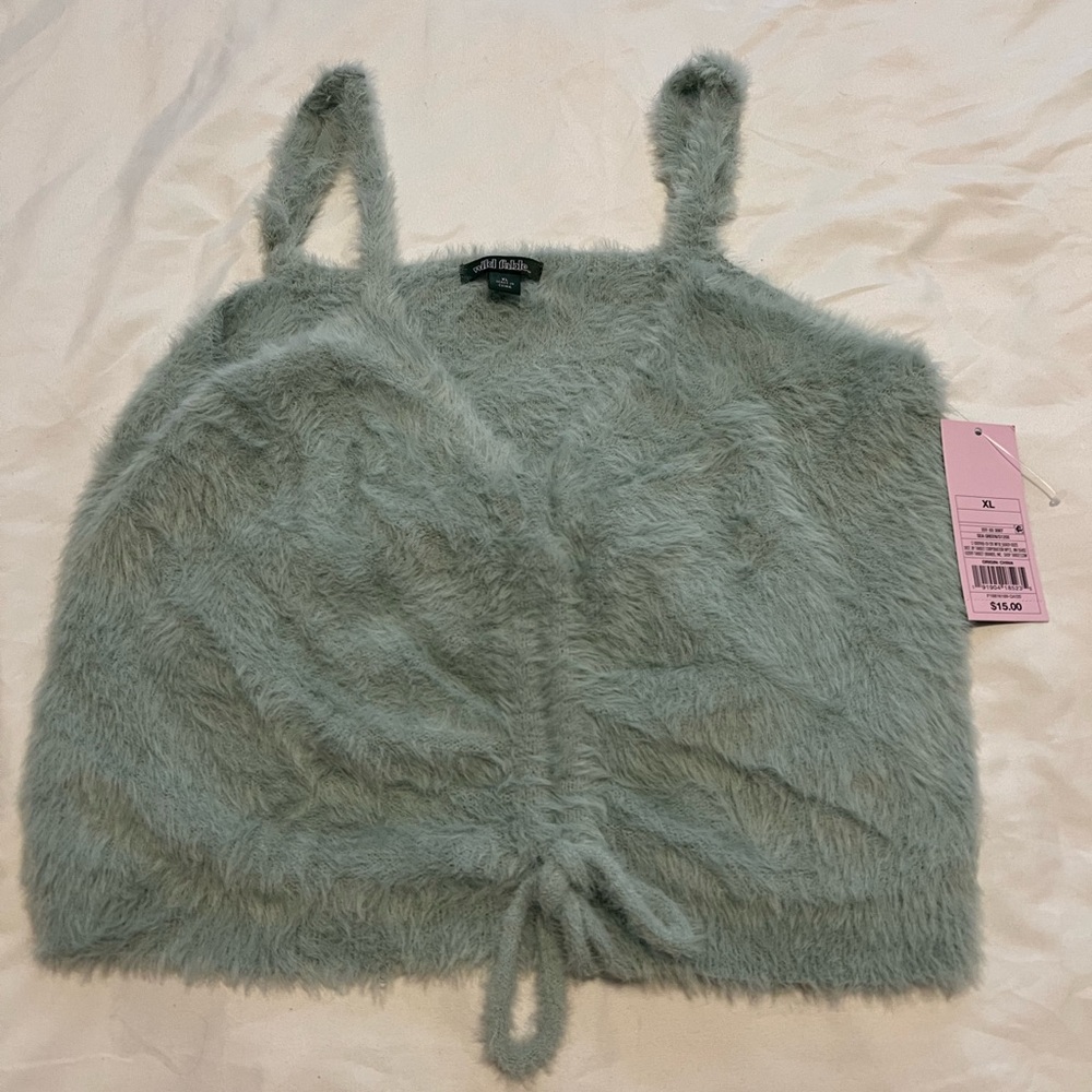 Wild Fable Fuzzy Crop Top